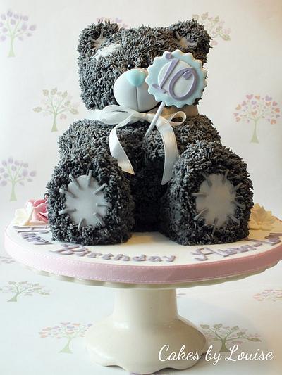 Tatty Bear Cake - Cake by Louise Jackson Cake Design
