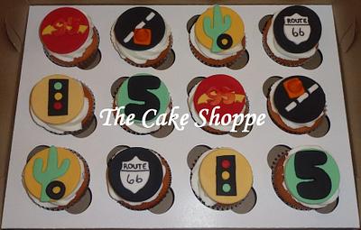 cars cupcakes - Cake by THE CAKE SHOPPE