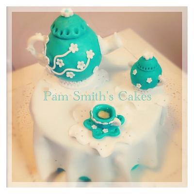 Tea Break - Cake by Pam Smith's Cakes