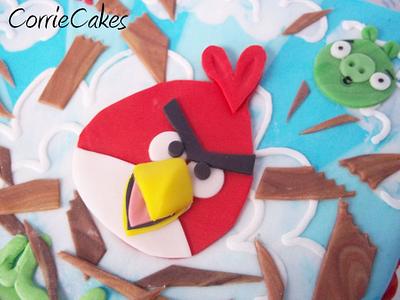 angry birds - Cake by Corrie