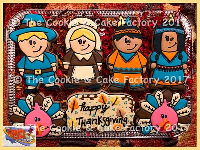 Thanks giving cookie platter - Cake by The Cookie & Cake Factory 