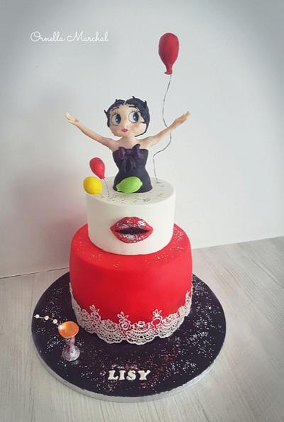 Betty boop cake - Cake by Ornella Marchal 