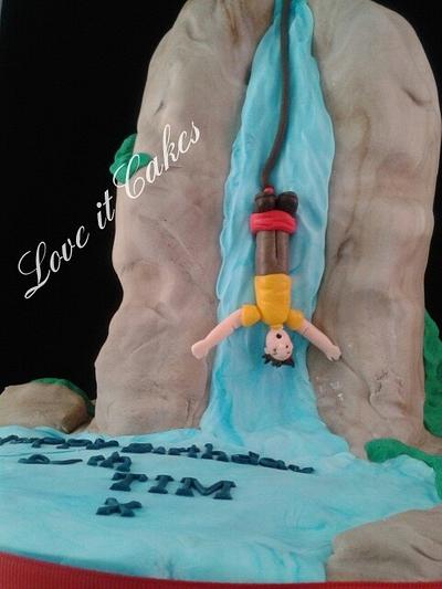 Bungy jump - Cake by Love it cakes