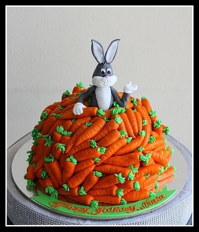 Carrots and rabbit cake - Cake by The House of Cakes Dubai