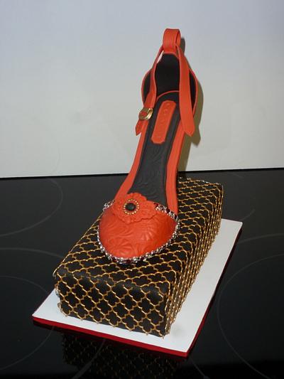 High heel sandal - Cake by Patricia M