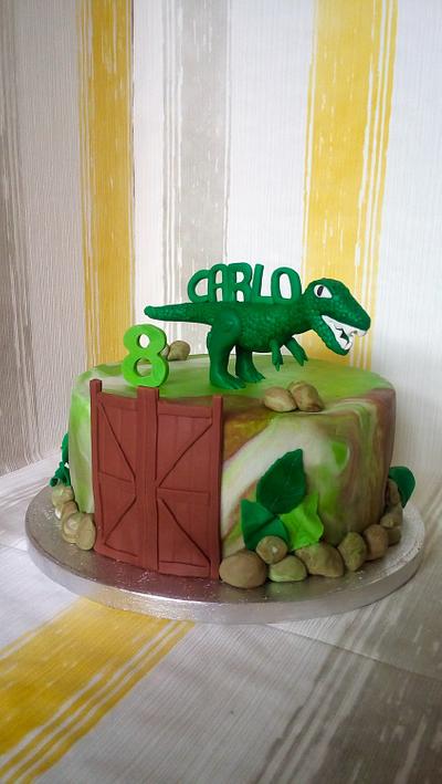 Dinosaur cake - Cake by Milena