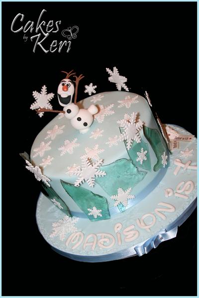 "Do you wanna build a snowman?" - Cake by Keri Hannigan