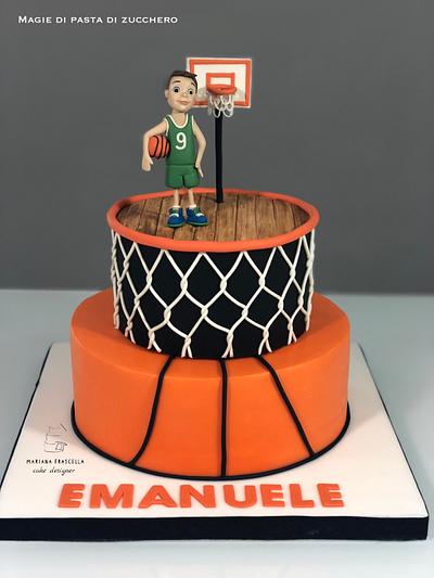 Basketball cake - Cake by Mariana Frascella