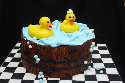 Rubber Duckie Cake - Cake by Virginia