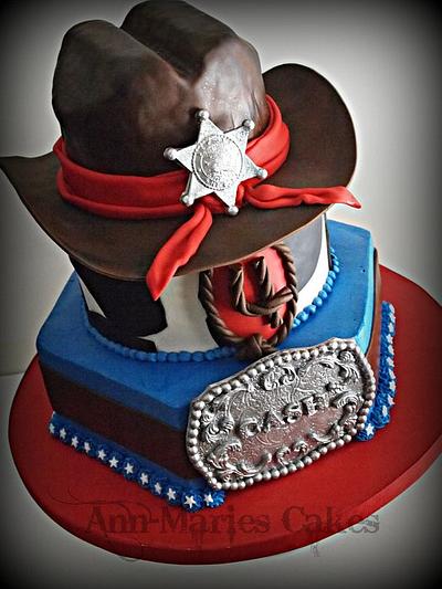 Cash's Cowboy Cake - Cake by Ann-Marie Youngblood