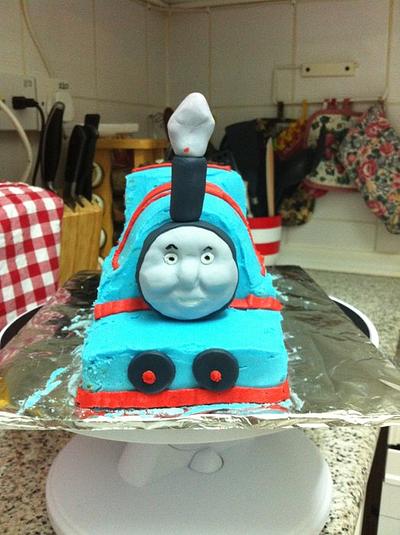Thomas Cake!! - Cake by sadiawasim