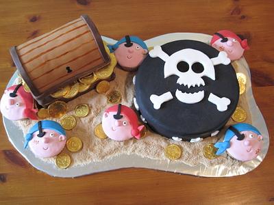 Pirates Treasure Chest! - Cake by Paul James