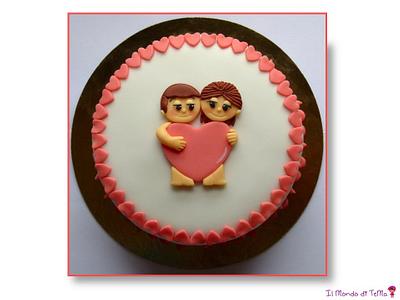 Love is - Cake by Il Mondo di TeMa