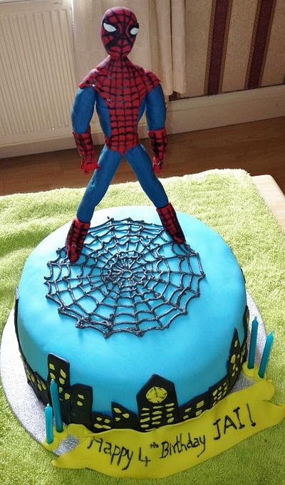 Spider man cake - Cake by meenaanand