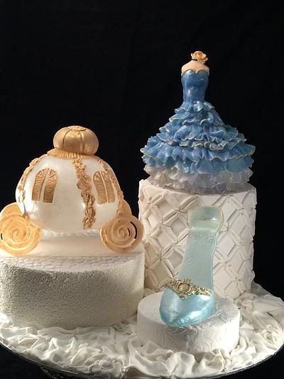 My Cinderella story in Isomalt - Cake by Bennett Flor Perez