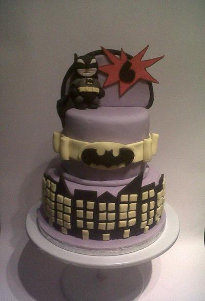 Batman Cake..POW! - Cake by kelly