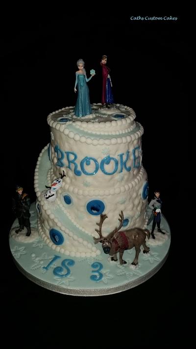 Frozen fun - Cake by Cath