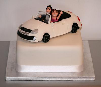 Car Wedding Cake - Cake by Rachel White