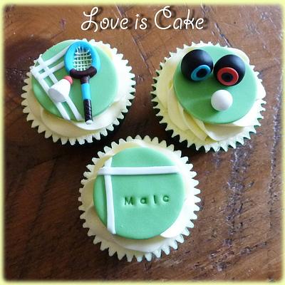 Sporty Cupcakes - Cake by Helen Geraghty