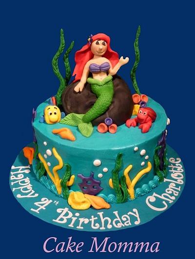 The Little Mermaid - Cake by cakemomma1979