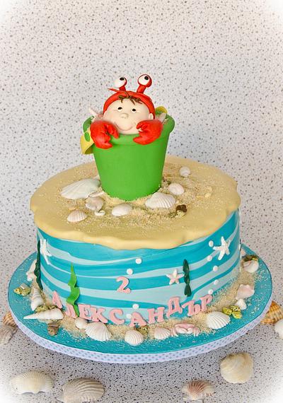 Baby-crab cake - Cake by Maria Schick