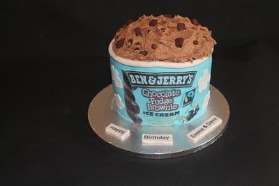 Ben & Jerry's cake - Cake by Sue