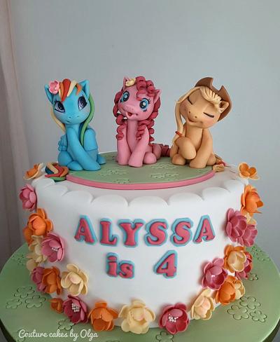 My little pony - Cake by Couture cakes by Olga
