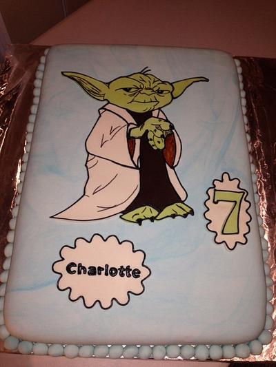 Yoda cake - Cake by Deb