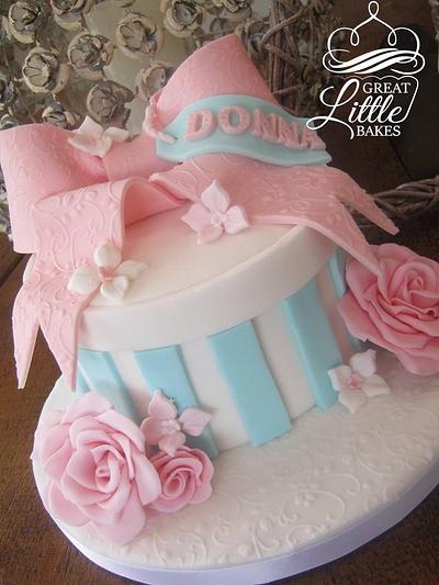 Vintage Hatbox - Cake by Great Little Bakes