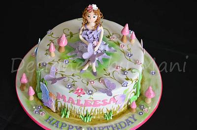 "fairies" birthday cake - Cake by designed by mani