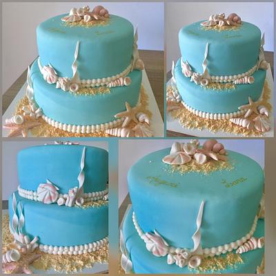 Sea cake - Cake by Dolce Follia-cake design (Suzy)