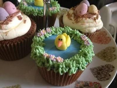 Easter cupcakes - Cake by Daisychain's Cakes