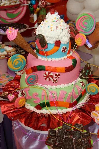 candyland cake - Cake by karina rocco