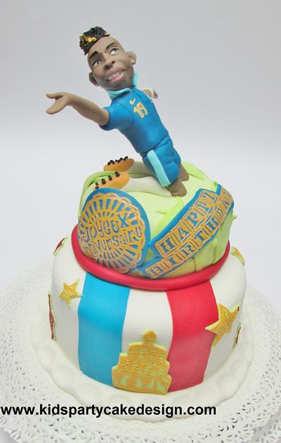 Paul Pogba cake - Cake by Maria  Teresa Perez
