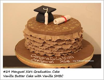 LV Graduation Cake - Cake by Linda Kurniawan