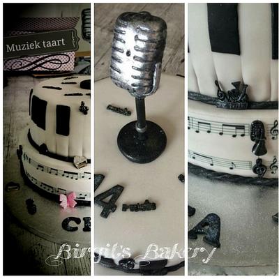 Music cake - Cake by Birgit