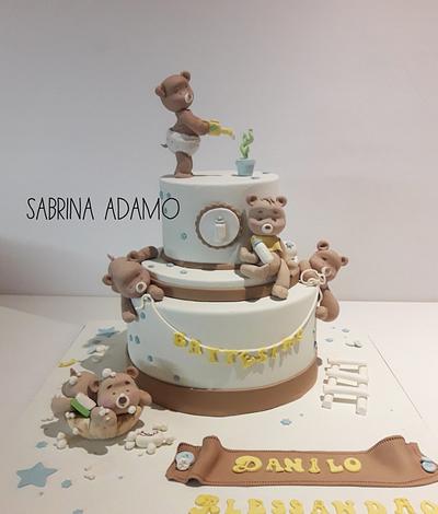 Teddy  - Cake by Sabrina Adamo 