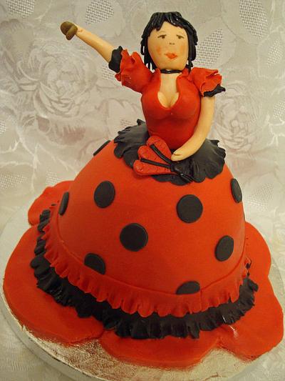 Flamenco Dancer - Cake by Floriana Reynolds