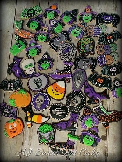 Halloween cookies  - Cake by AGNES JOHN
