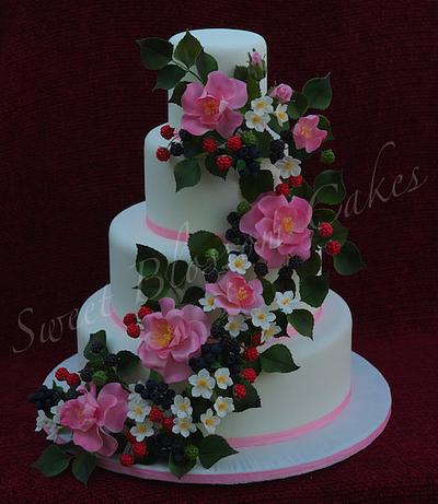 Summer time wedding cake - Cake by Tatyana