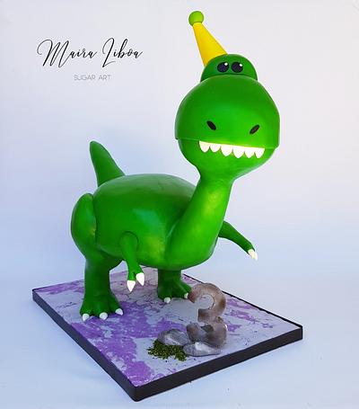 Dino cake - Cake by Maira Liboa