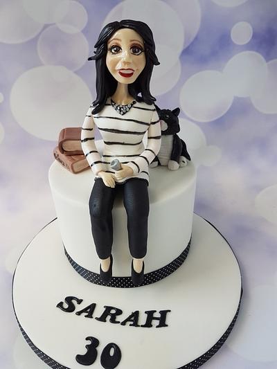 Sarah 30 - Cake by Jenny Dowd