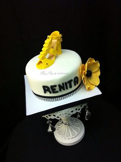 Shoe Birthday Cake - Cake by Beau Petit Cupcakes (Candace Chand)