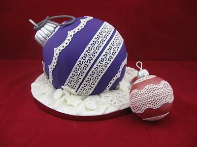 Christmas Ornaments - Cake by James V. McLean