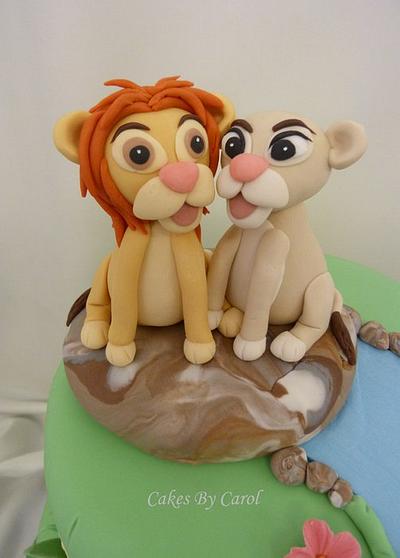 Lion King Disney theme - Cake by Carol