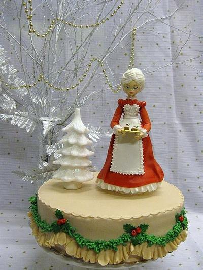 Mrs. Claus - Cake by Wanda