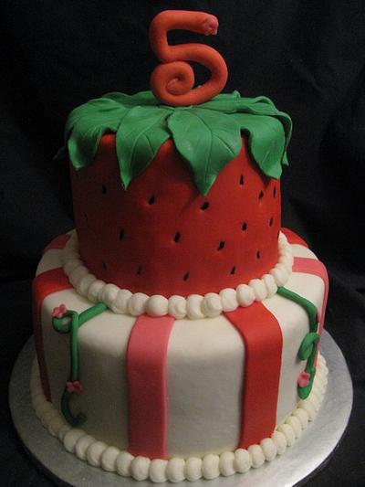 Strawberry Shortcake 2 - Cake by Stephanie Shaw