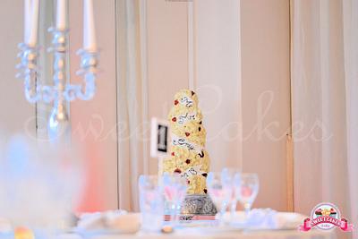 White Chocolate Wedding Cake - Cake by Farida Hagi