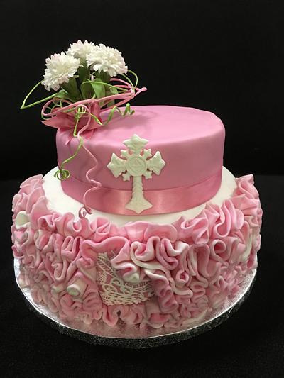 Christening in pink - Cake by 59 sweets