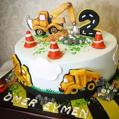 trucks - Cake by Aygül DOĞAN